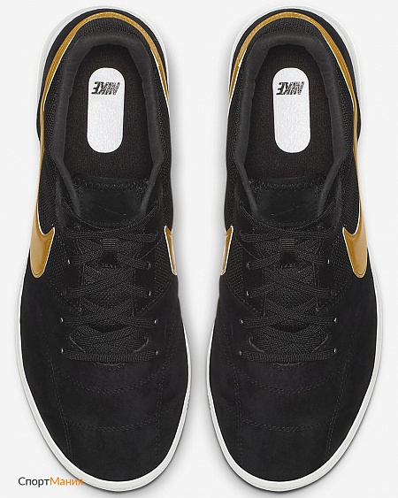 AV3153-077 Футзалки Nike Tiempo Premier II Sala IC черный, желтый