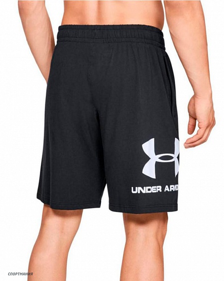1329300-001 Шорты сортивные Under Armour Sportstyle Cotton Graphic Short черный, белый