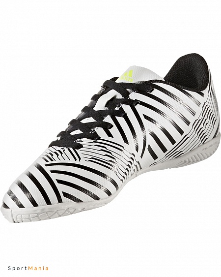 S82464 Футзалки подростковые Adidas Nemeziz 17.4 белый, черный
