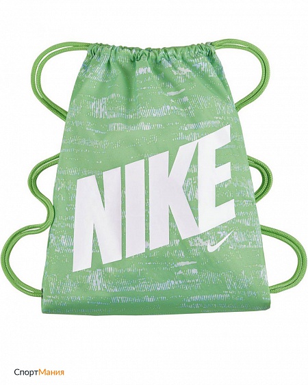 BA5262-351 Рюкзак-мешок Nike Gymsack - GFX зеленый