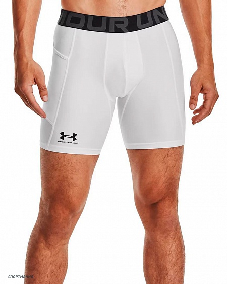 1361596-100 Компрессионное белье Under Armour HeatGear белый, черный