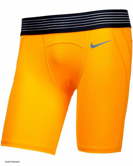 927205-719 Шорты компрессионные Nike GFA M NP Slider SR желтый
