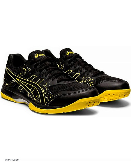 1051A038-001 Кроссовки волейбольные Asics Gel-Flare 7 черный, желтый