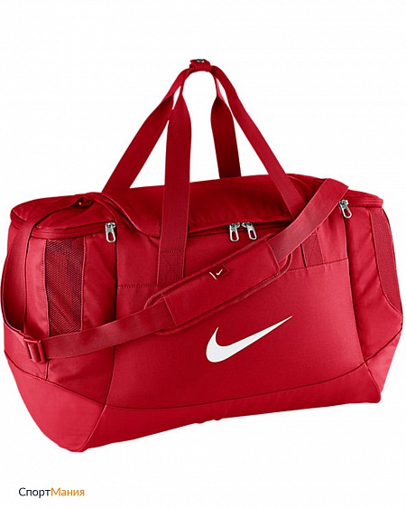 BA5193-657 Сумка спортивная Nike Club Team Swoosh Duffel M красный