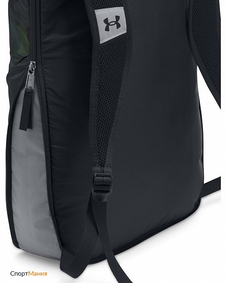 1300203-290 Рюкзак Under Armour Expandable Sackpack темно-зеленый, черный