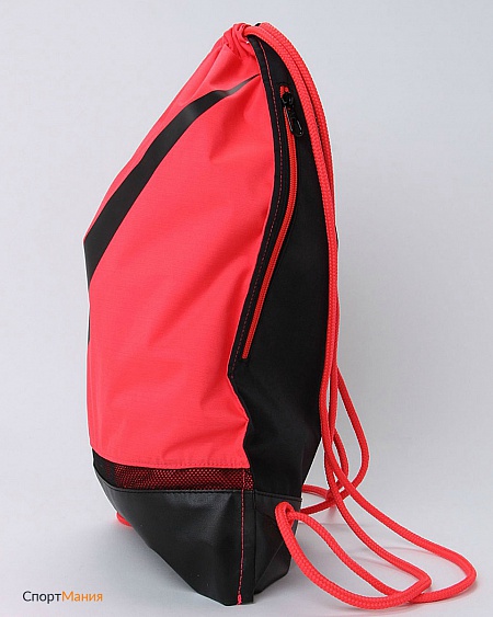 BA5424-610 Рюкзак-мешок Nike ярко-оранжевый, черный