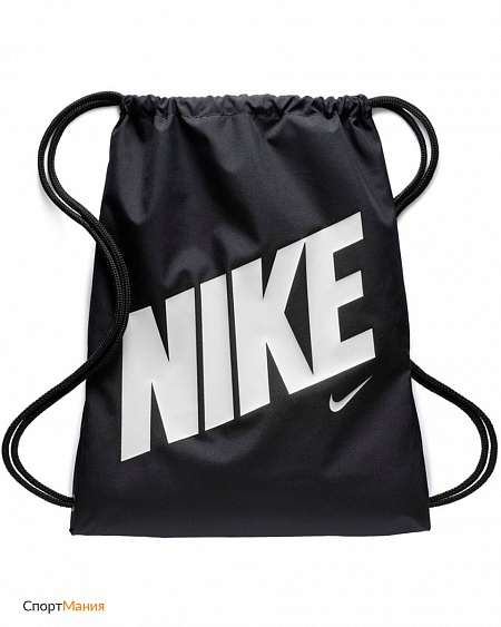 BA5262-015 Рюкзак-мешок Nike Gymsack - GFX черный, белый