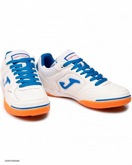TOPS2122IN Футзальная обувь Joma Top Flex белый, синий