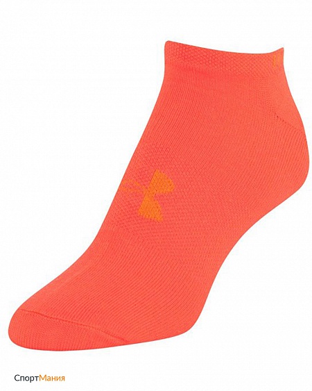 1312701-975 Носки Under Armour 6PK Solid NoShow W розовый, зеленый, желтый