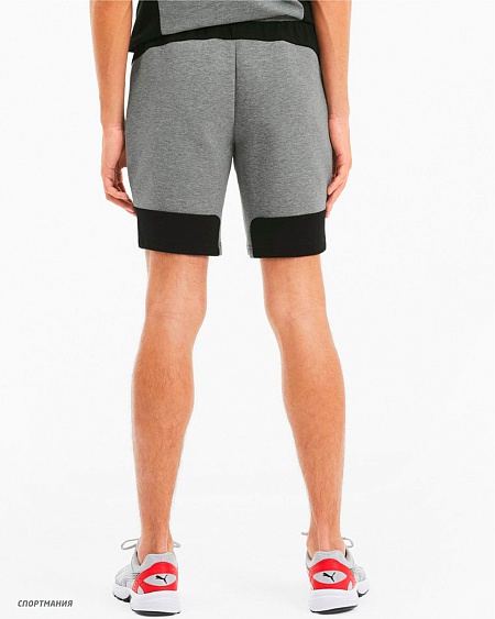 58148703 Шорты Puma Evostripe Shorts 8 серый, черный