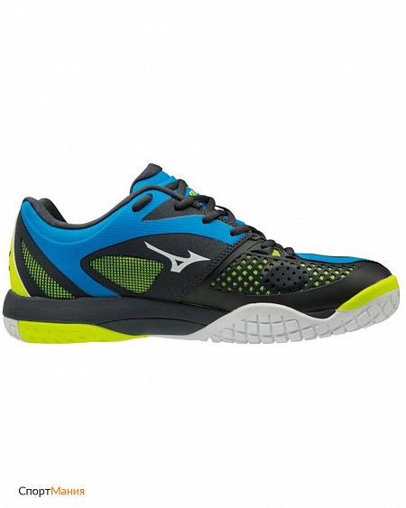 61GC1800-01 Теннисные кроссовки Mizuno Wave Intense Tour 4 СС синий, зеленый