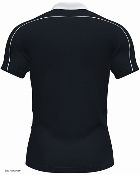 102216.102 Детское поло Joma Scrum черный, белый