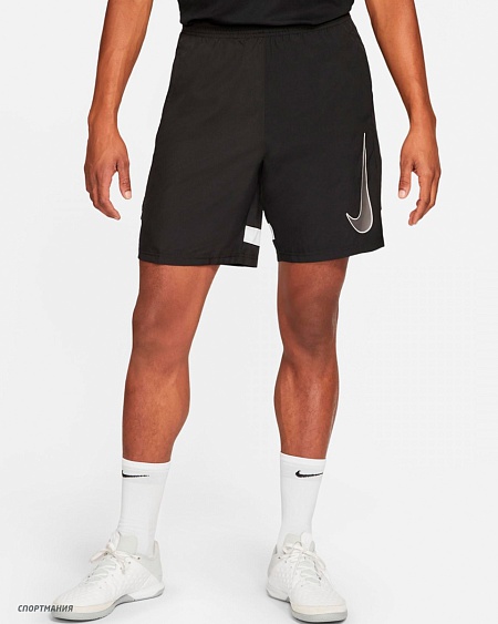 CV1467-010 Шорты парадные Nike Academy21 Woven Short черный, белый