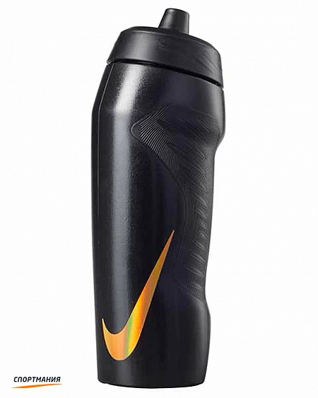 N.000.3524.035.24 Бутылка для воды Nike Hyperfuel черный, оранжевый