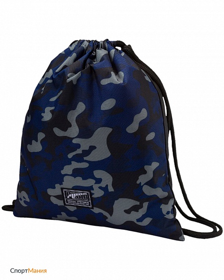 7472308 Рюкзак-мешок Puma Academy Gym Sack темно-синий, серый