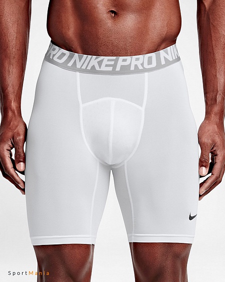 703084-100 Тайтсы Nike Pro Cool белый