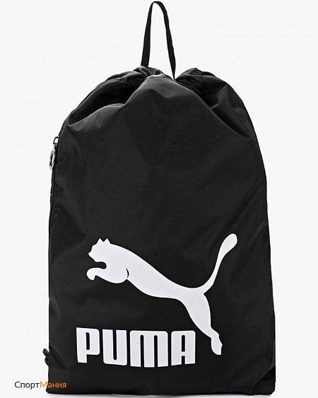 7481201 Рюкзак-мешок Puma Originals Gym Sack черный, белый