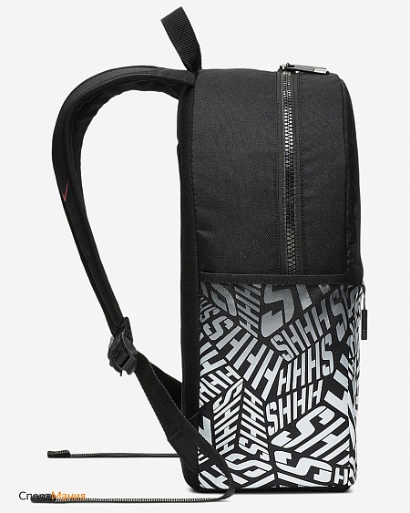 BA5537-011 Детский футбольный рюкзак Nike Neymar Jr черный, белый, серый