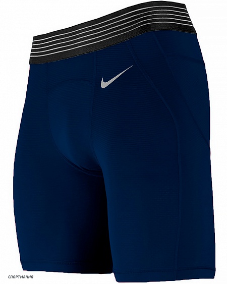 927205-410 Шорты компрессионные Nike GFA M NP Slider SR темно-синий