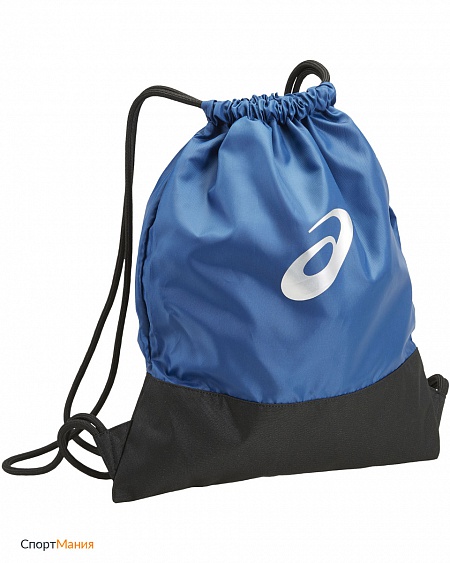 133224-8130 Сумка для обуви Asics TR Core gym sack темно-синий, черный