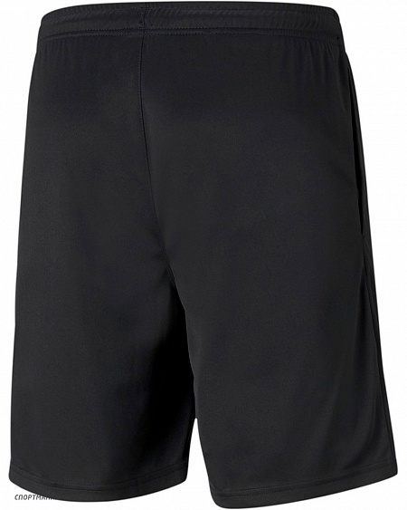 65733703 Детские шорты Puma teamRise Training Shorts черный, белый