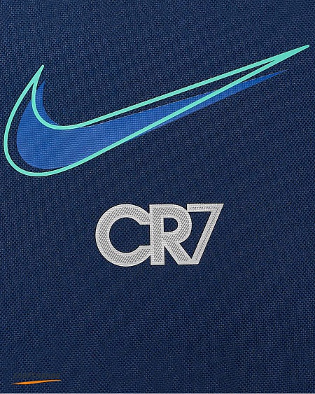 BA6409-492 Рюкзак Nike CR7 Backpack JR темно-синий, синий