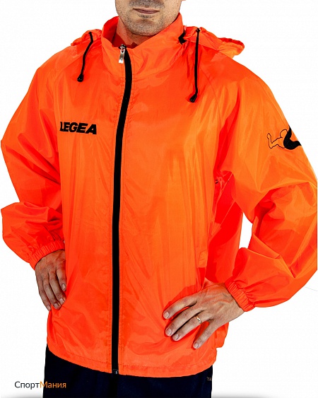 K207-2710 Ветровка с капюшоном Legea Cairo Tuono оранжевый