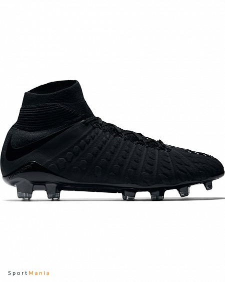 860643-010 Бутсы Nike Hypervenom Phantom III DF FG черный