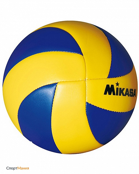 MVA 1,5 Мяч волейбольный сувенирный Mikasa MVA1,5  желтый, синий