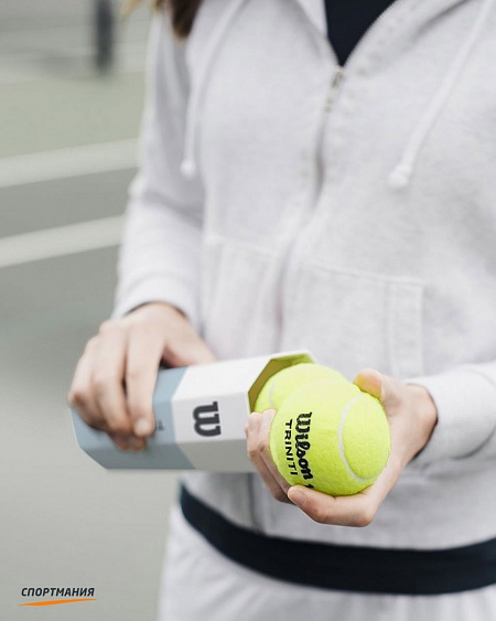WRT125200 Мячи теннисные Wilson Triniti Tball 3 желтый