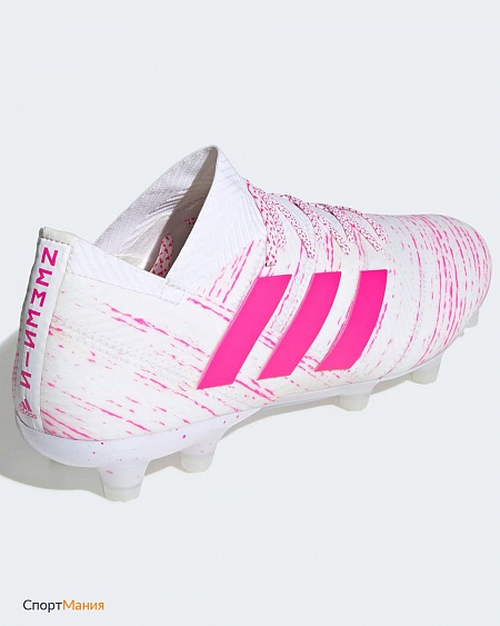 BB9427 Футбольные бутсы Adidas Nemeziz 18.1 FG розовый, белый