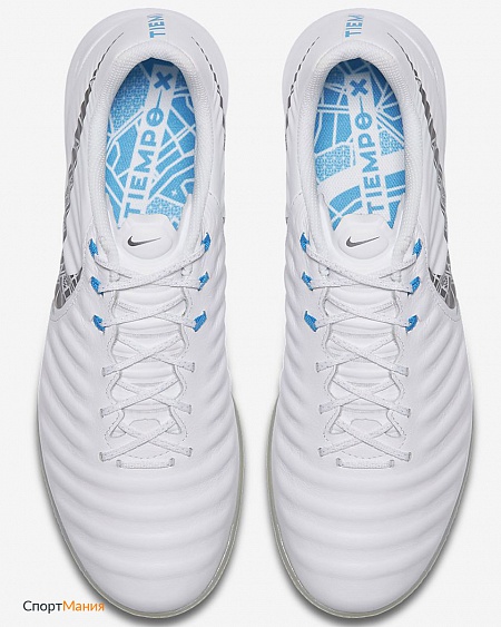 AH7249-107 Шиповки Nike TiempoX Lunar Legend VII PRO TF белый, синий, серый
