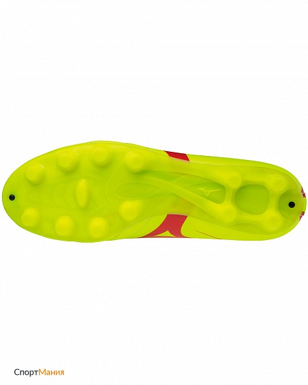 P1GA1824-45 Футбольные бутсы Mizuno Monarcida Neo Md светло-зеленый, красный