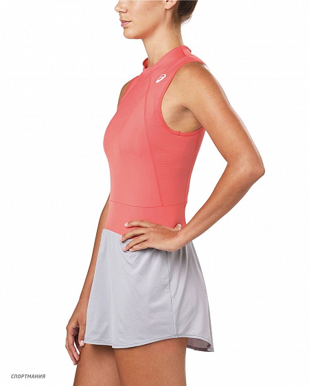 2042A053-700 Платье теннисное Asics Gel-Cool Dress розовый, серый