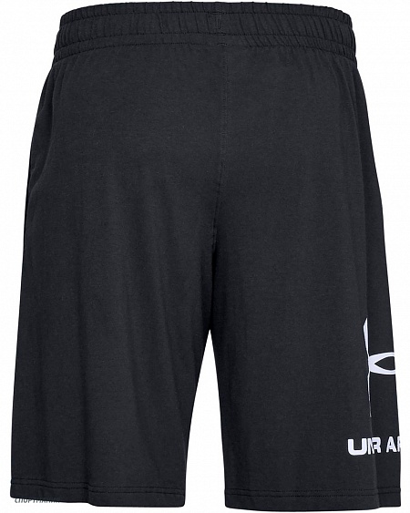 1329300-001 Шорты сортивные Under Armour Sportstyle Cotton Graphic Short черный, белый