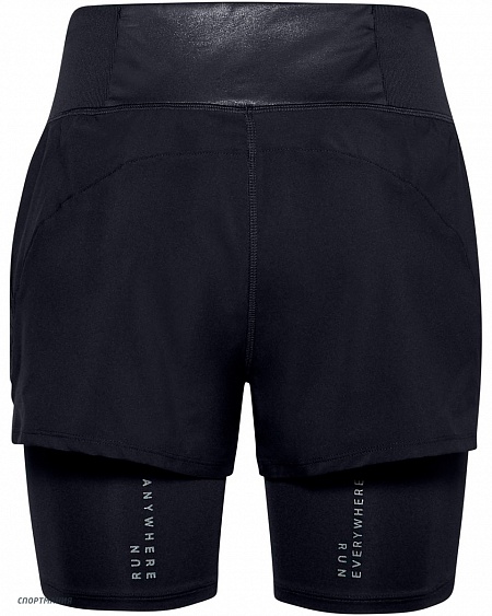 1356213-001 Шорты для бега Under Armour Run Anywhere 2N1 черный