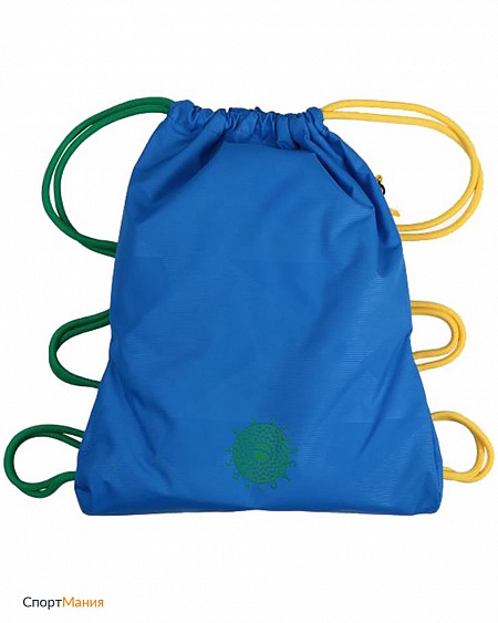 BA5462-453 Рюкзак-мешок Nike Stadium Brazil Gymsack синий, желтый, зеленый