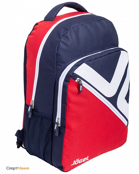 JBP-1901-291 Рюкзак Jogel темно-синий, красный, белый