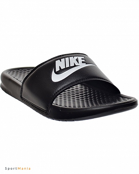 343880-090 Сланцы Nike Benassi черный, белый
