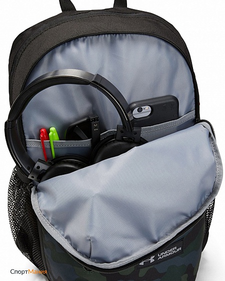 1327793-290 Рюкзак Under Armour Roland  зеленый, черный