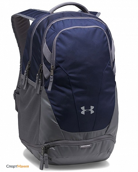 1306060-410 Рюкзак Under Armour Team Hustle 3.0 темно-синий, серый