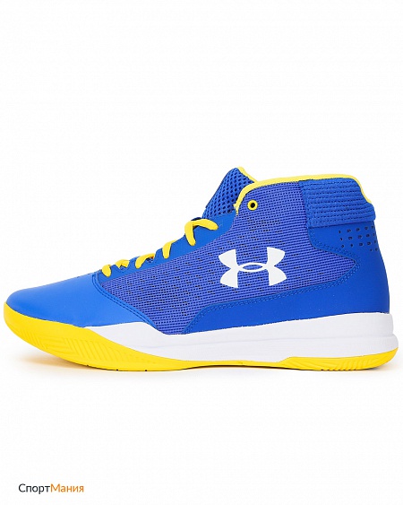 1300016-400 Кроссовки для баскетбола Under Armour Jet синий, желтый