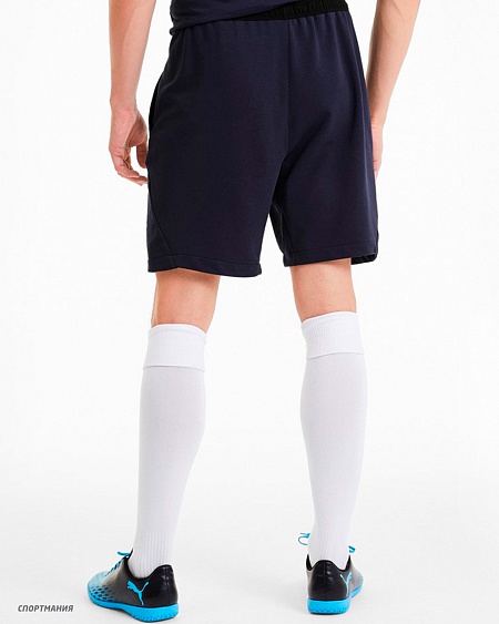 65649306 Шорты Puma teamFinal 21 Casuals Shorts темно-синий, белый