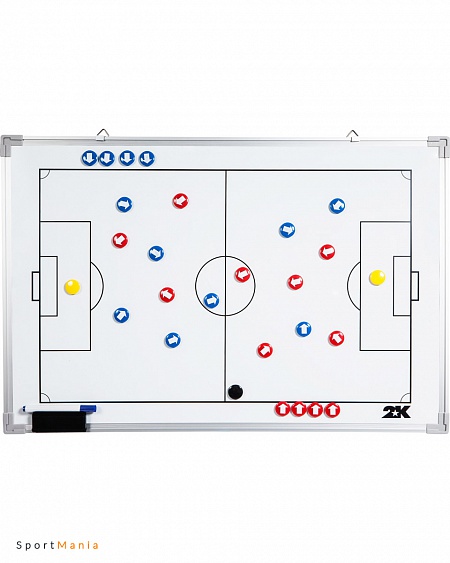 Планшет магнитно-маркерный для футбола 2K Sport 60х90 см