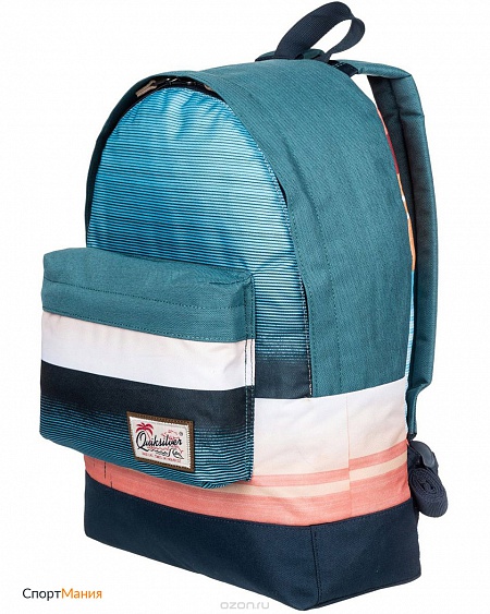 EQYBP03337-MKM3 Рюкзак Quiksilver Everyday Poster 3 голубой, розовый