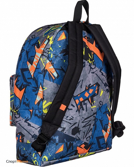EQYBP03140-BQZ6 Рюкзак Quiksilver Everyday Poster 1 синий, серый, оранжевый