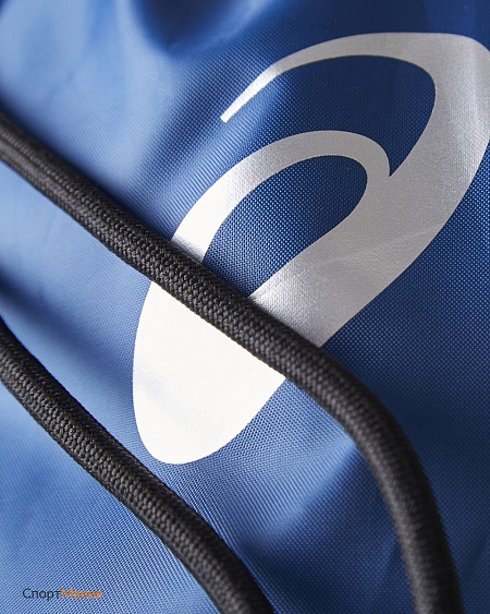 133224-8130 Сумка для обуви Asics TR Core gym sack темно-синий, черный