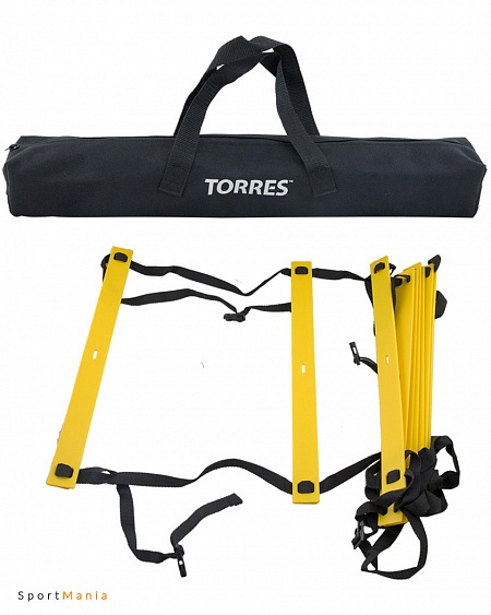 TR1018 Лестница тренировочная Torres желтый, черный