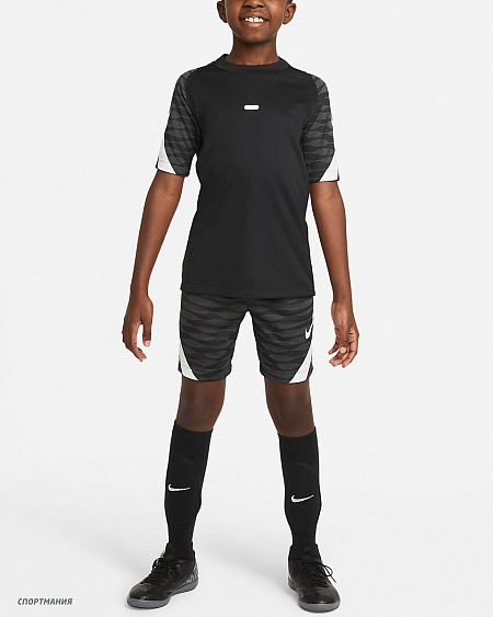 CW5852-010 Детские шорты Nike Strike 21 Short черный, белый