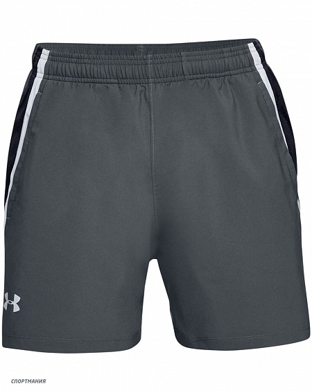1326571-012 Шорты для бега Under Armour Launch Sw 5" Short серый, белый